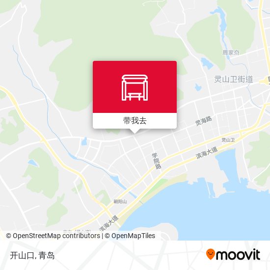 开山口地图