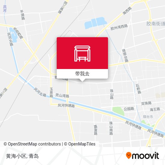 黄海小区地图