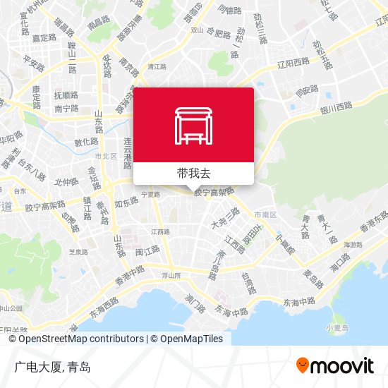 广电大厦地图