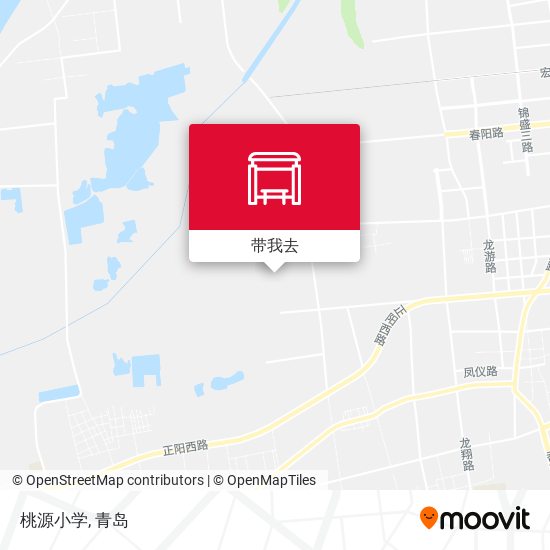桃源小学地图