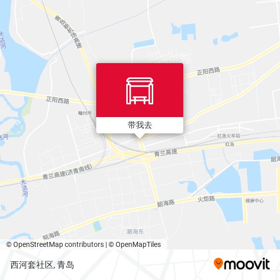 西河套社区地图
