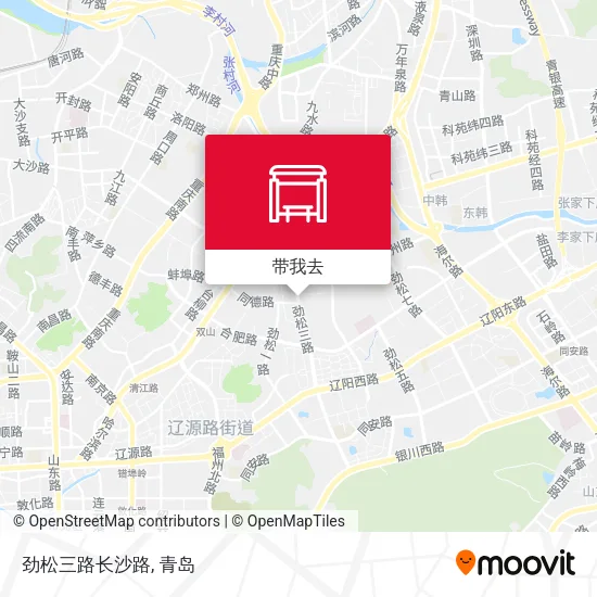 劲松三路长沙路地图