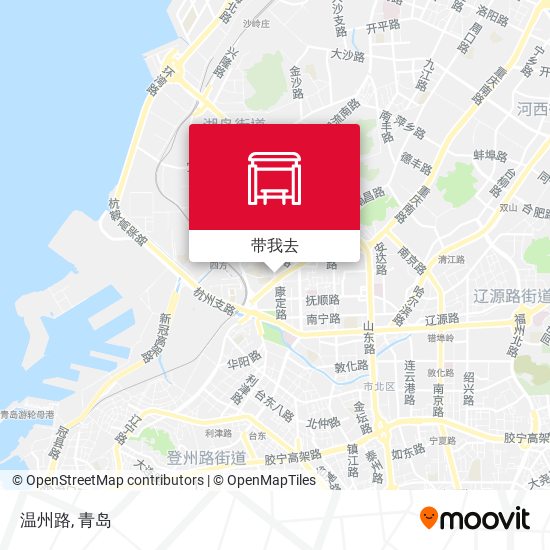 温州路地图