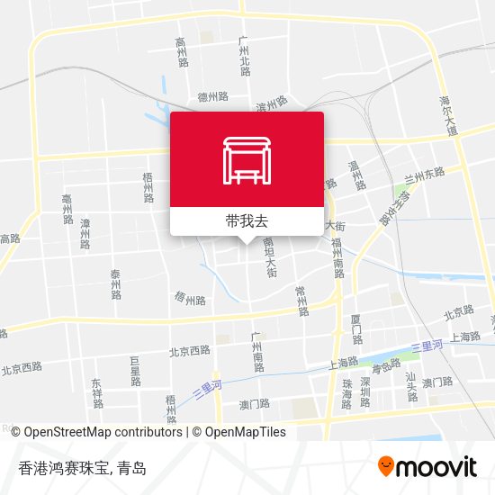 香港鸿赛珠宝地图