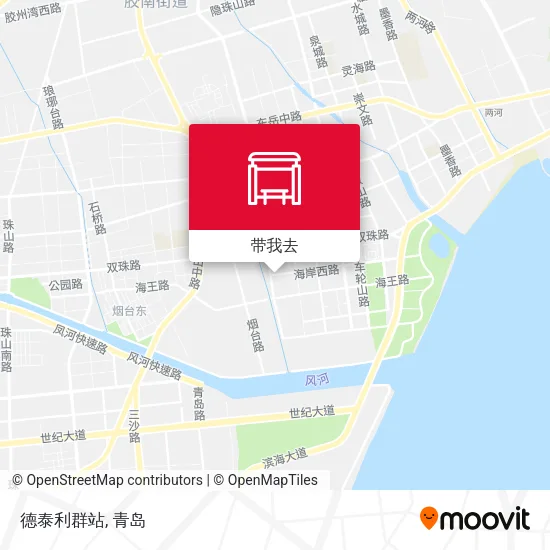 德泰利群站地图