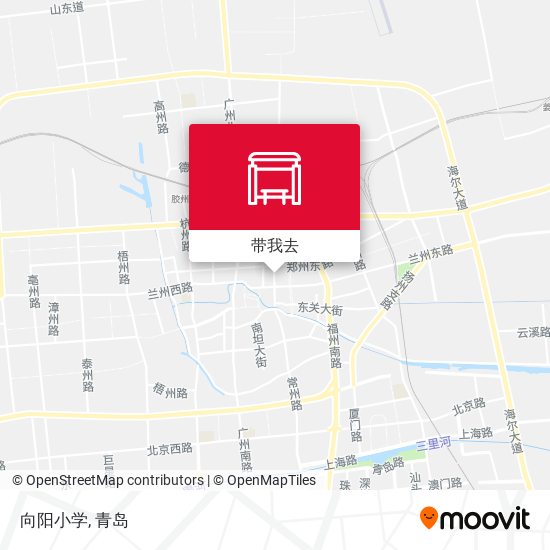 向阳小学地图