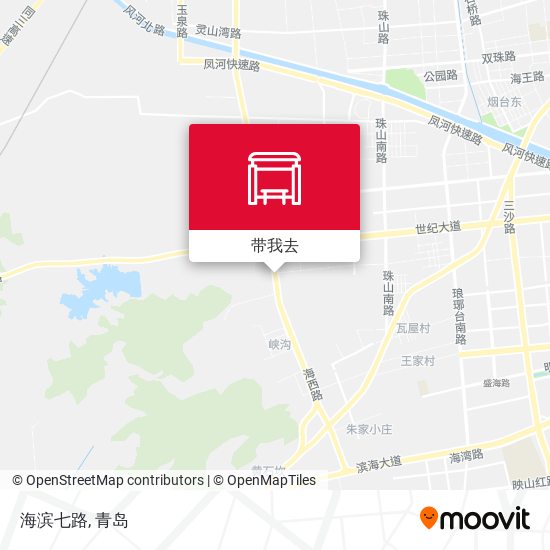海滨七路地图