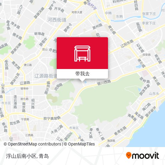 浮山后南小区地图