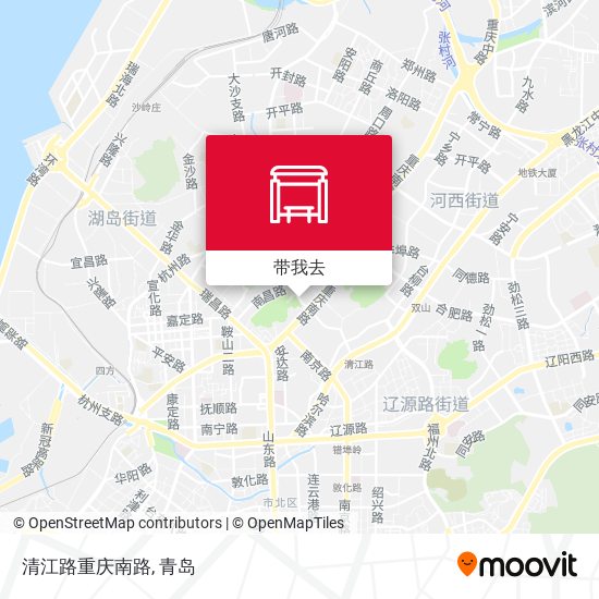 清江路重庆南路地图