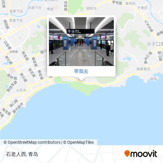 石老人西地图