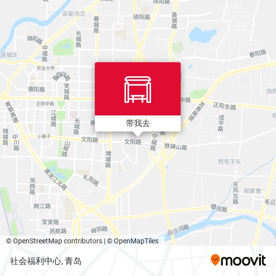 社会福利中心地图