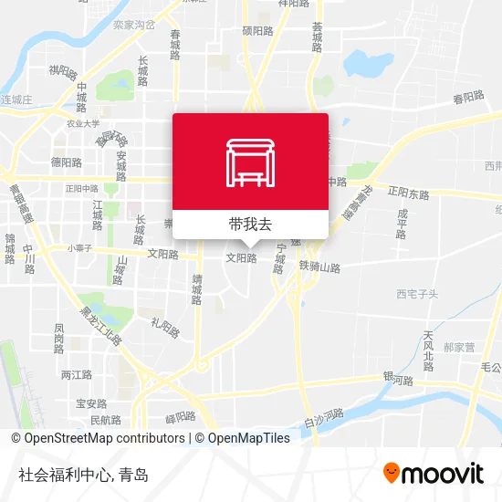 社会福利中心地图