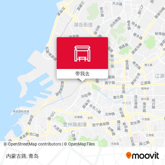 内蒙古路地图