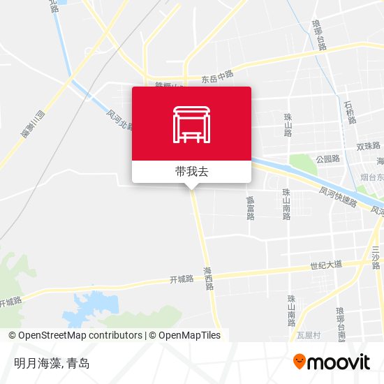 明月海藻地图