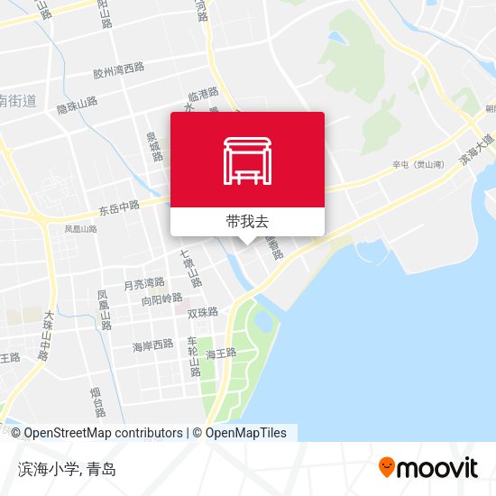 滨海小学地图