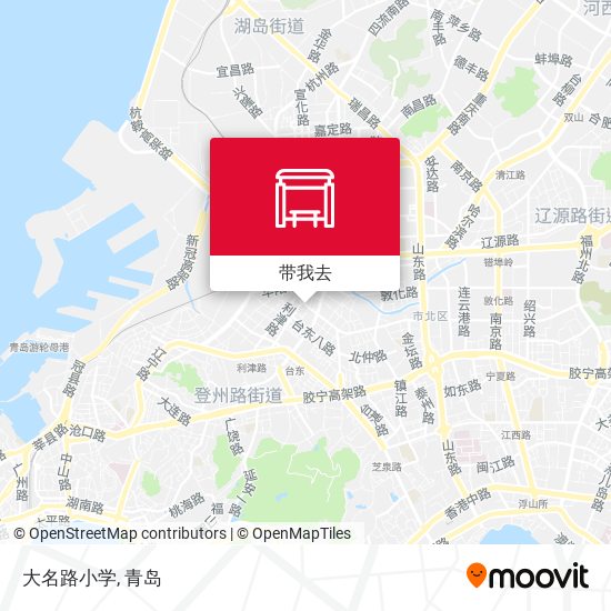 大名路小学地图