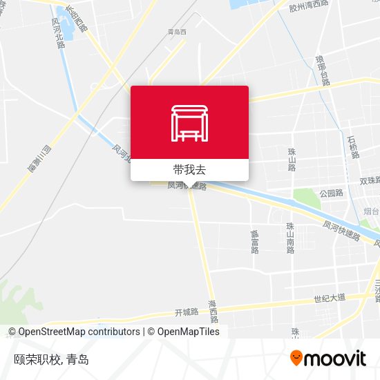 颐荣职校地图