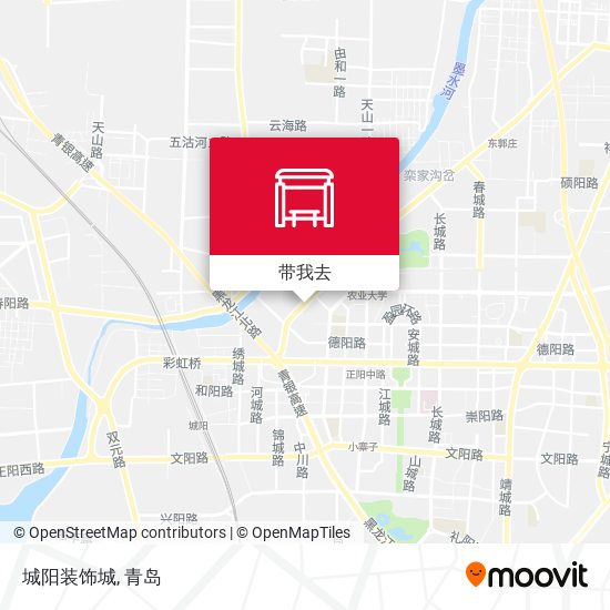 城阳装饰城地图