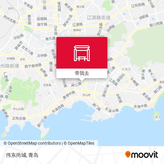 伟东尚城地图