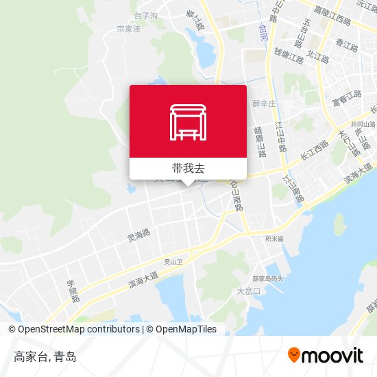高家台地图