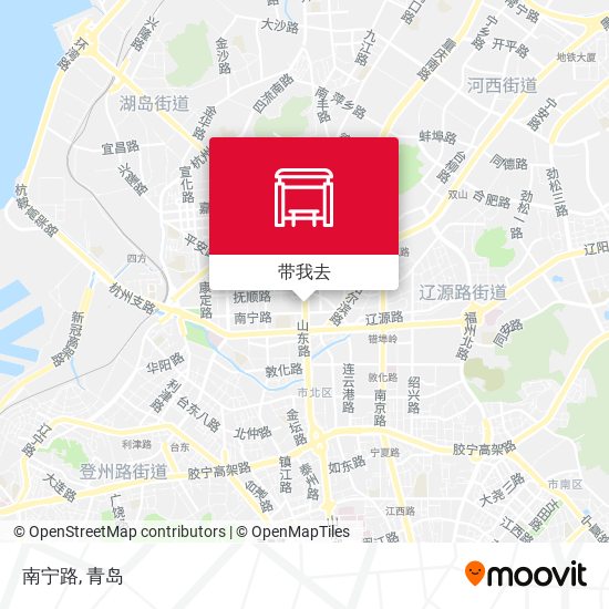 南宁路地图