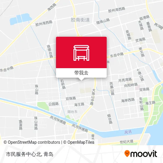 市民服务中心北地图