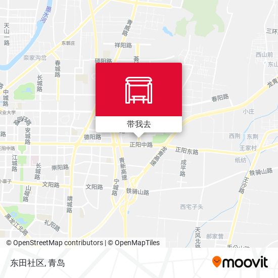 东田社区地图