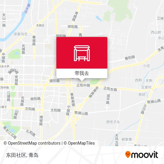 东田社区地图