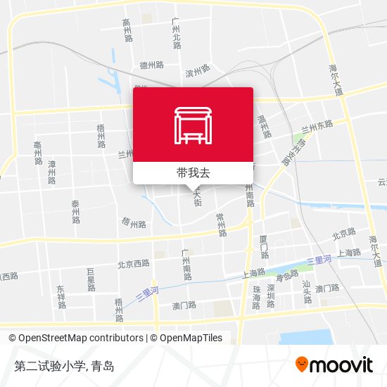 第二试验小学地图