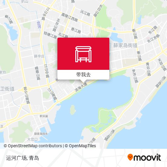 运河广场地图
