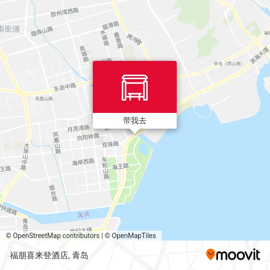 福朋喜来登酒店地图