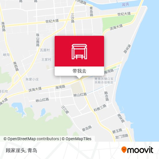 顾家崖头地图