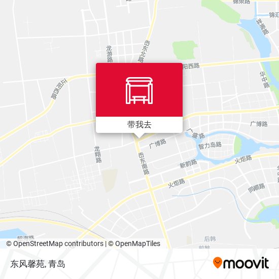 东风馨苑地图