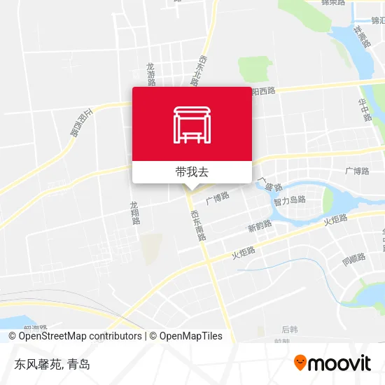 东风馨苑地图