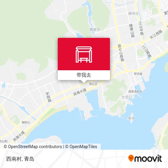 西南村地图