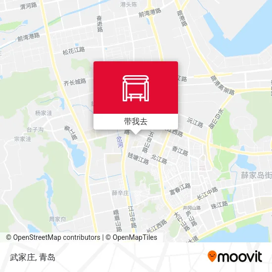 武家庄地图