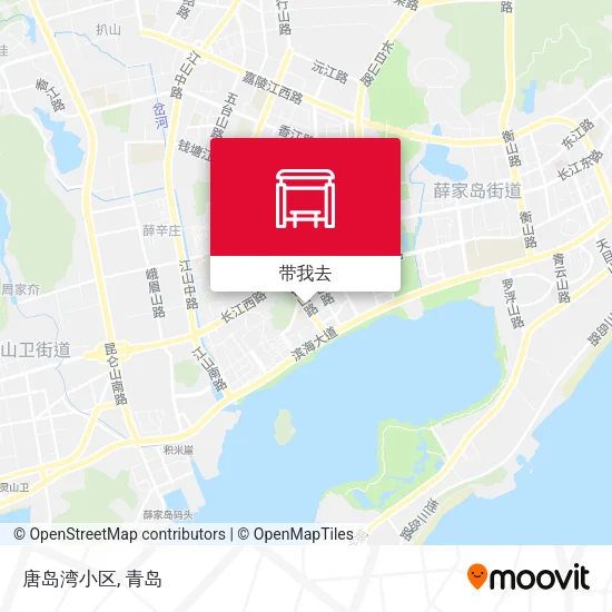 唐岛湾小区地图
