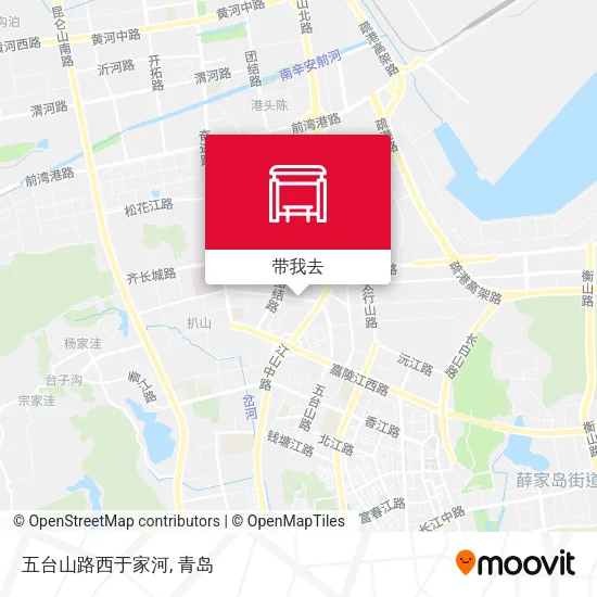 五台山路西于家河地图