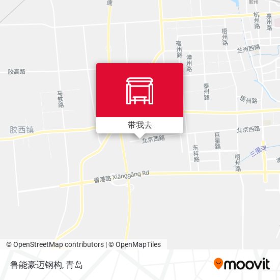 鲁能豪迈钢构地图