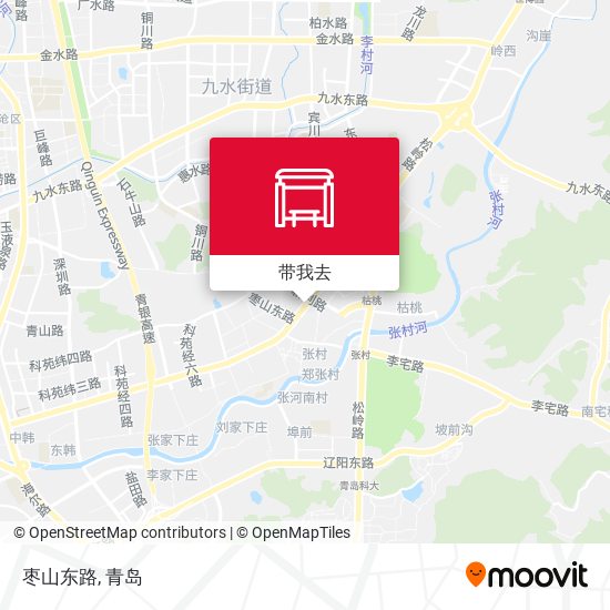 枣山东路地图