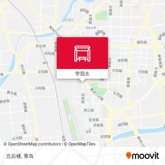 北后楼地图