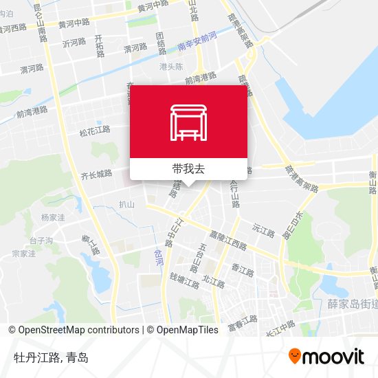 牡丹江路地图