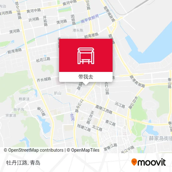 牡丹江路地图