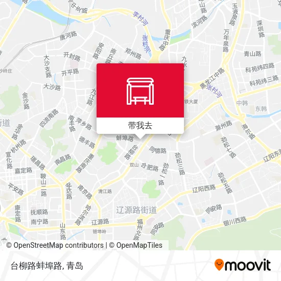 台柳路蚌埠路地图