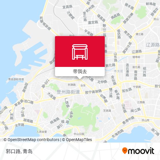 郭口路地图