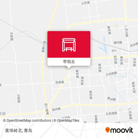黄埠岭北地图