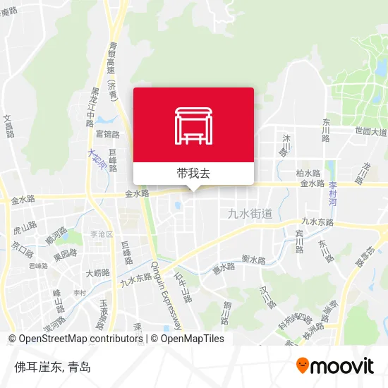 佛耳崖东地图