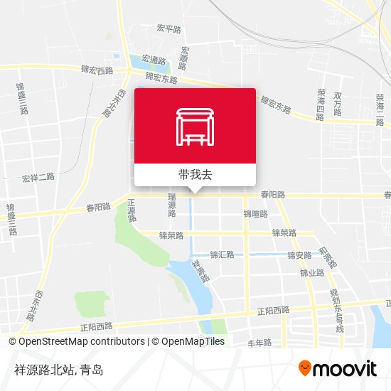 祥源路北站地图