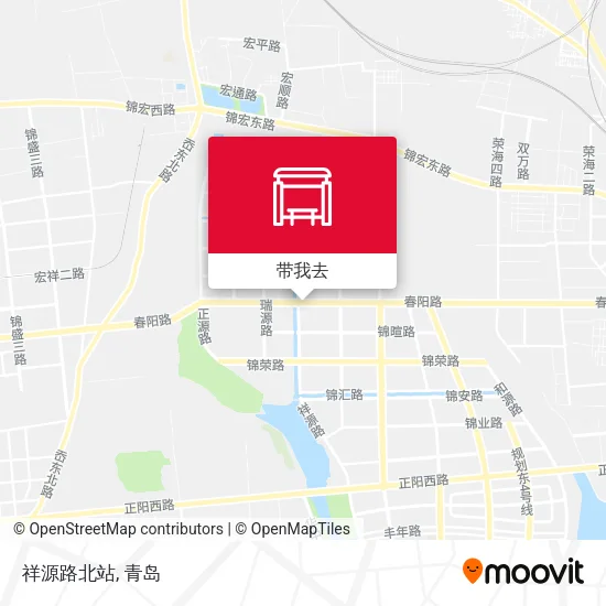 祥源路北站地图