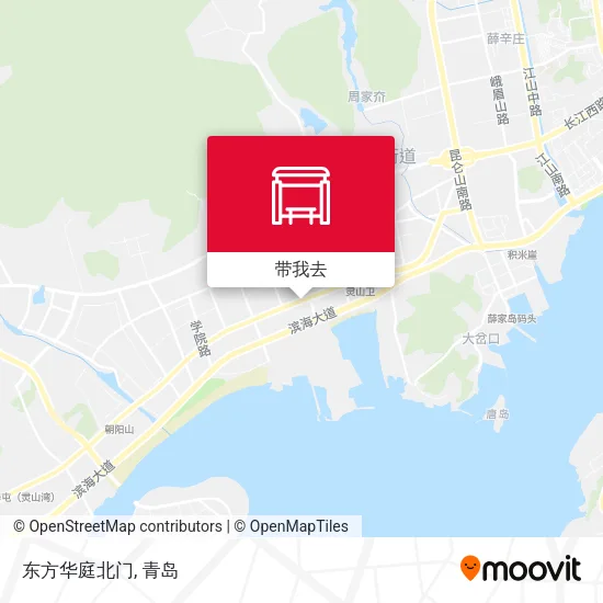 东方华庭北门地图